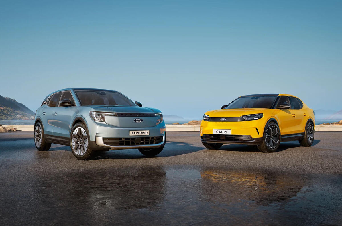 Ford Explorer and Capri