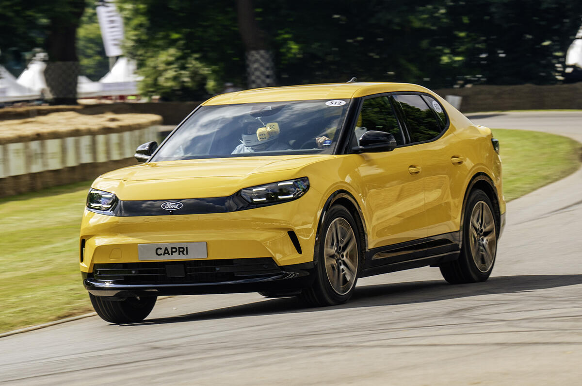 Ford Capri review cornering Ford Capri review cornering