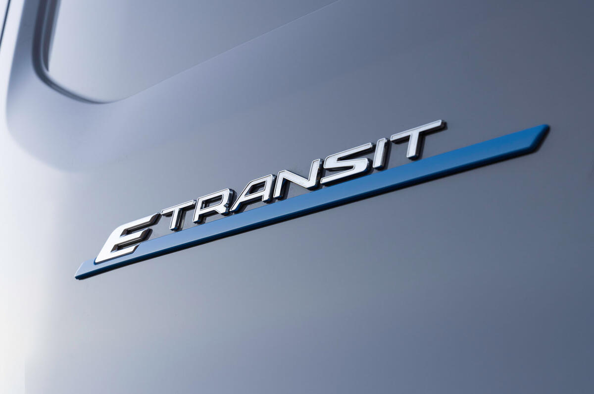 Ford E Transit badge Ford E Transit badge