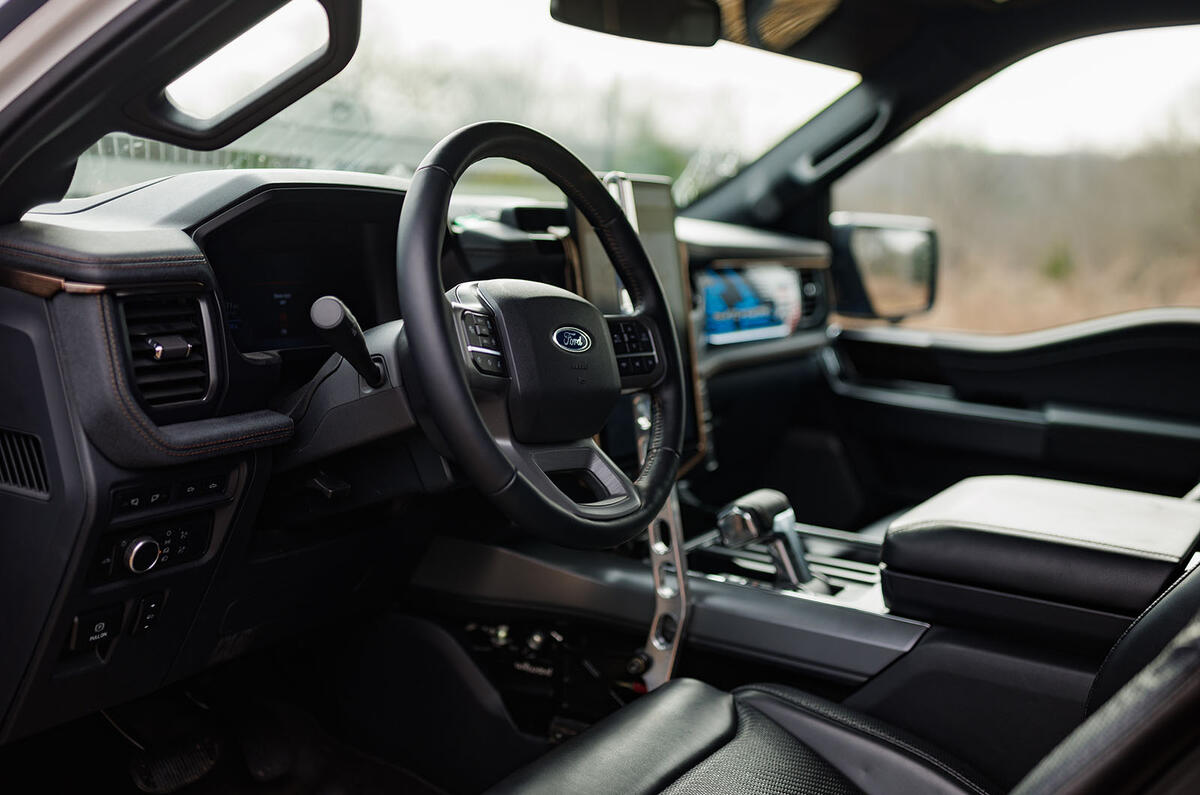 Ford F150 Lightning Switchgear interior