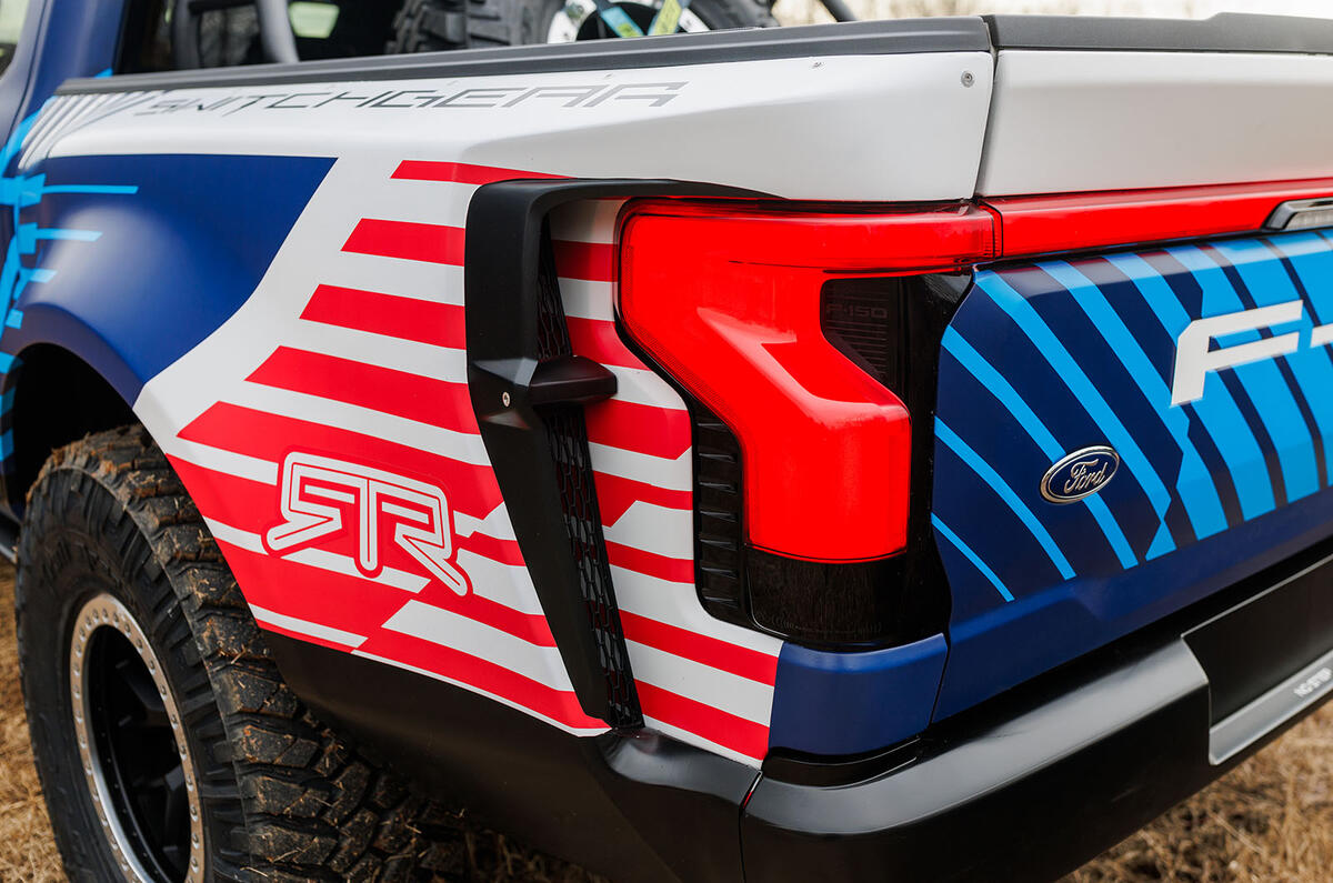 Ford F150 Lightning Switchgear rear lights