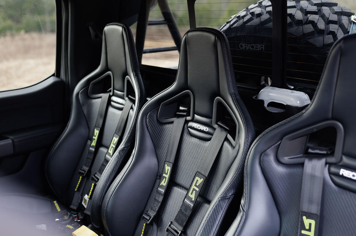 Ford F150 Lightning Switchgear seats