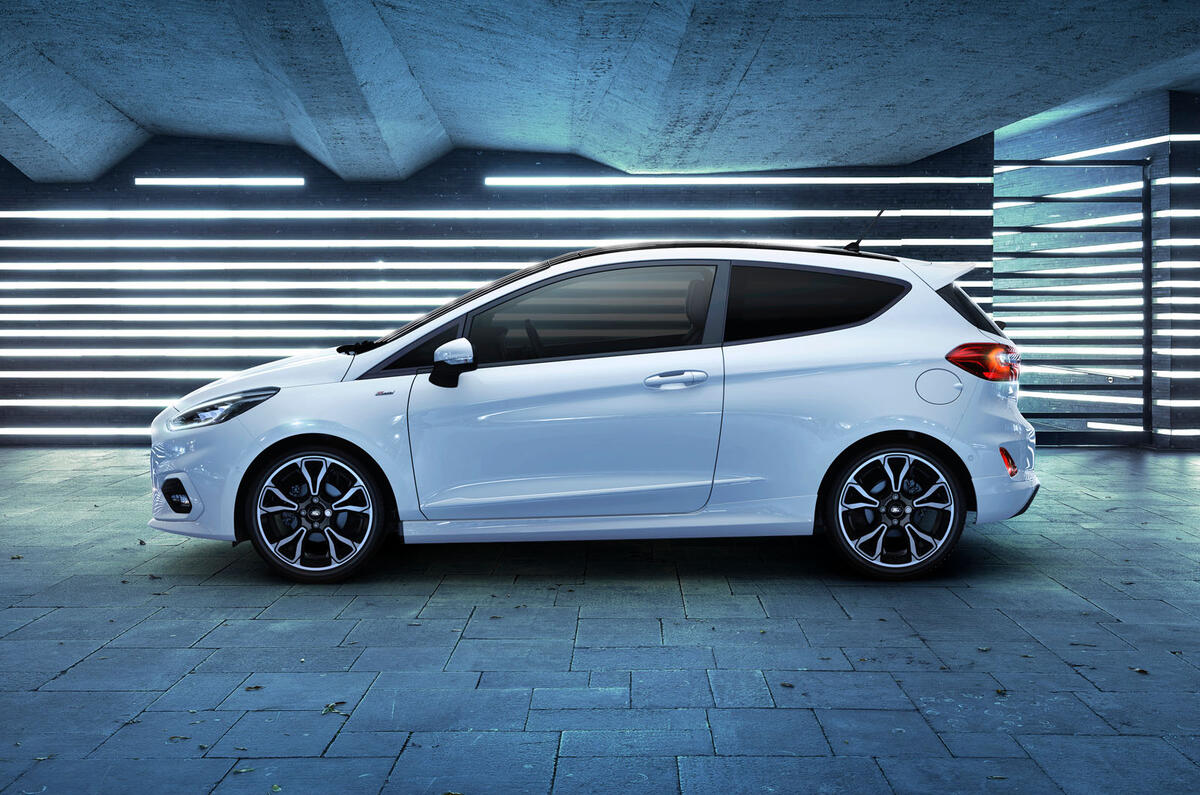 Ford Fiesta 2020 side Ford Fiesta 2020 side