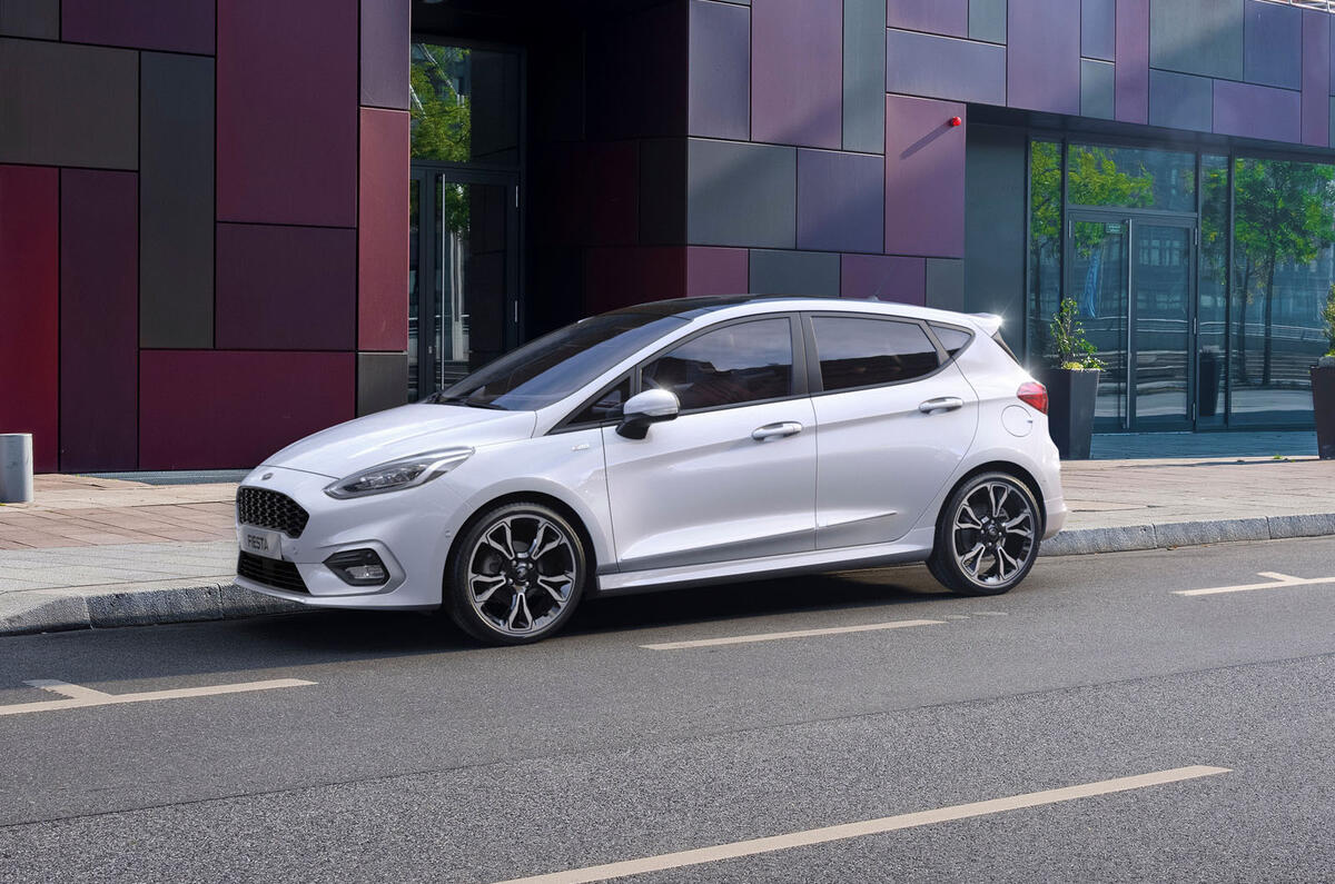Ford Fiesta 2020 white