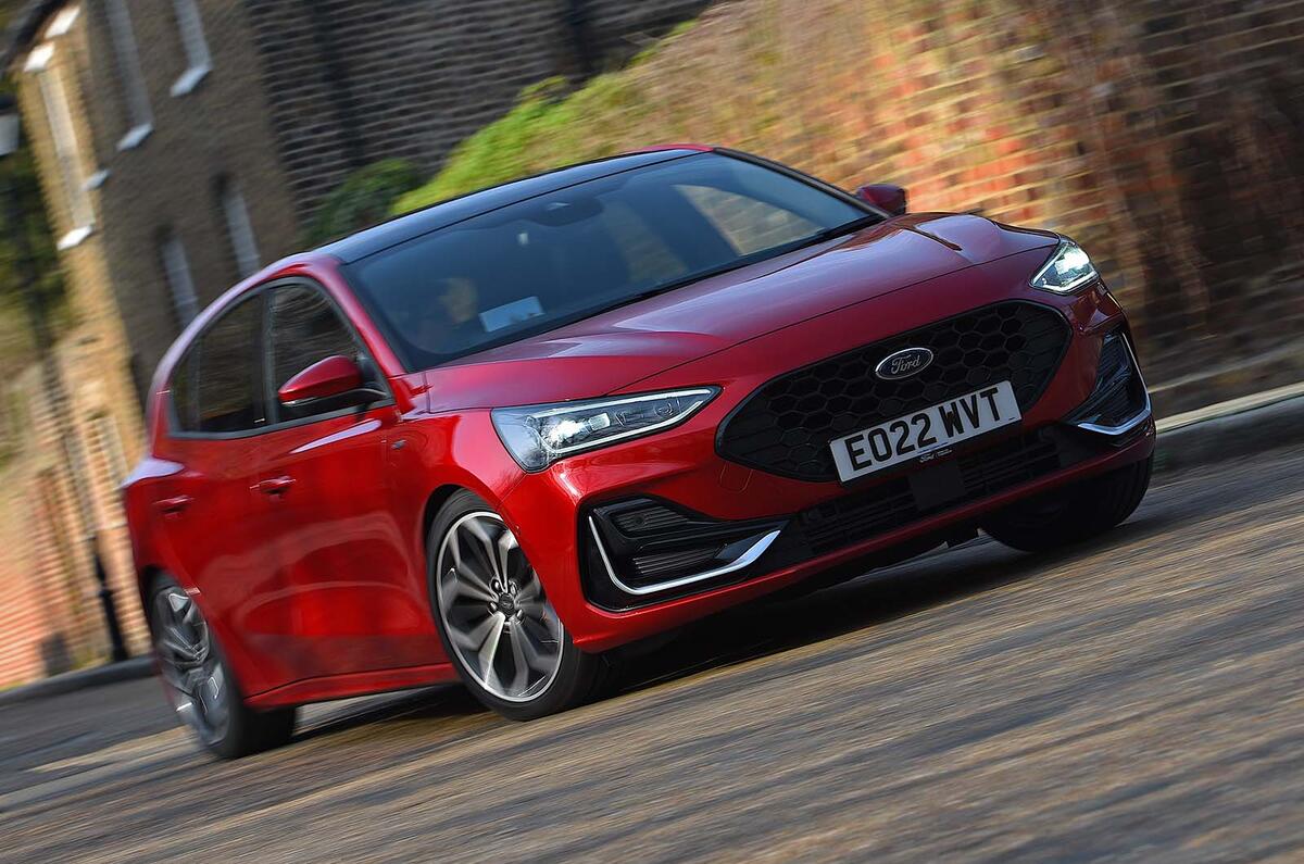 Ford Focus front three quarter