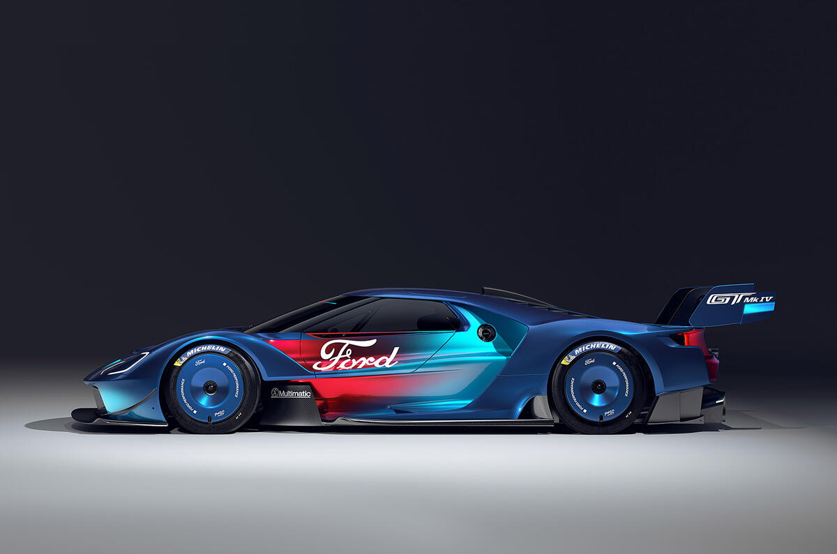 Ford GT IV side Ford GT IV side