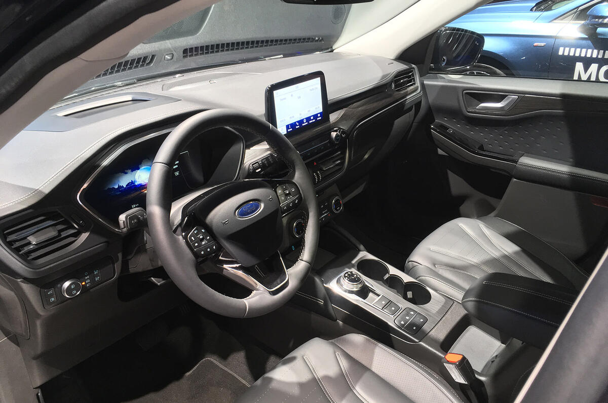 Ford Kuga 2019 official reveal - interior