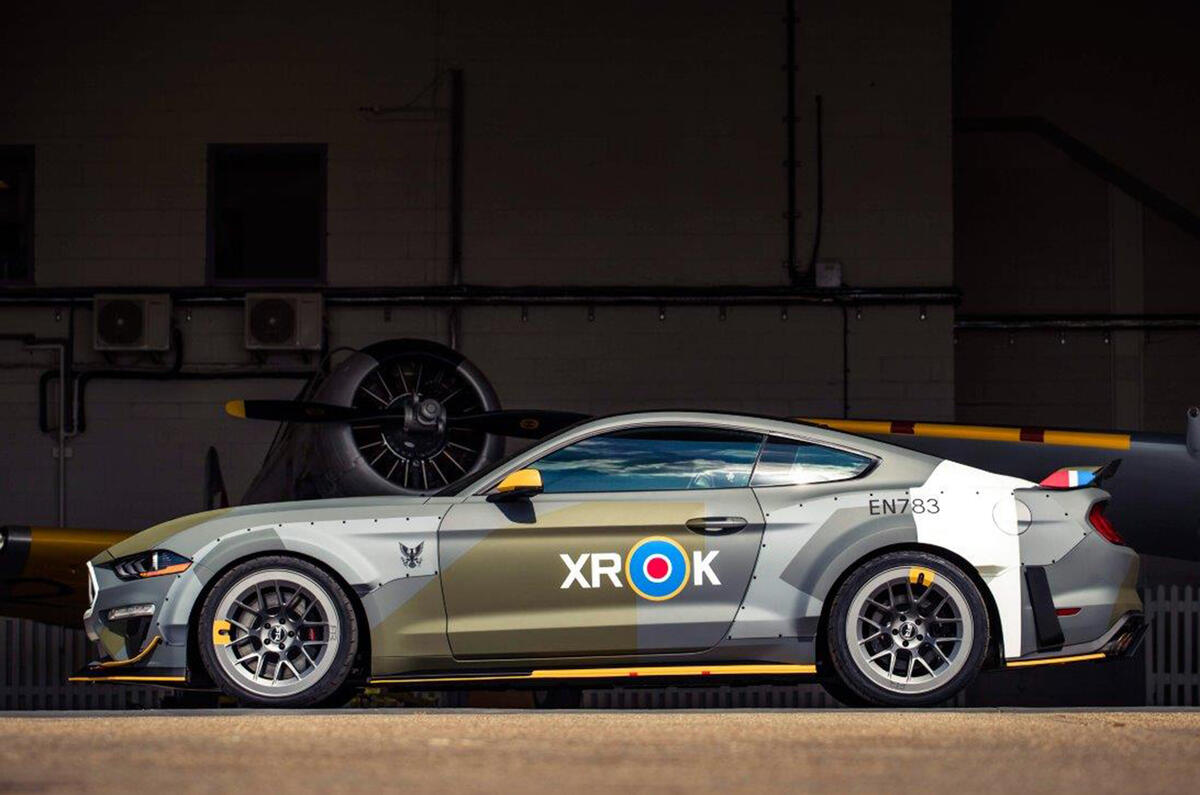 700bhp supercharged Ford Mustang takes to Goodwood hill climb