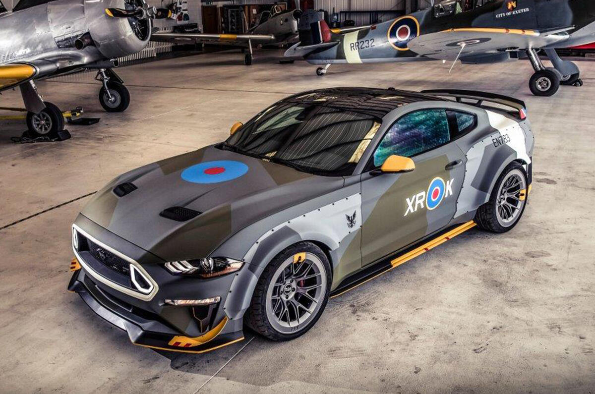 700bhp supercharged Ford Mustang takes to Goodwood hill climb