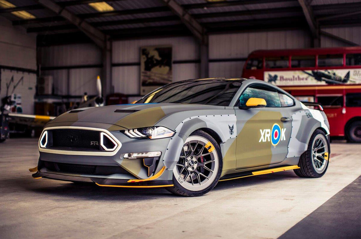 700bhp supercharged Ford Mustang takes to Goodwood hill climb