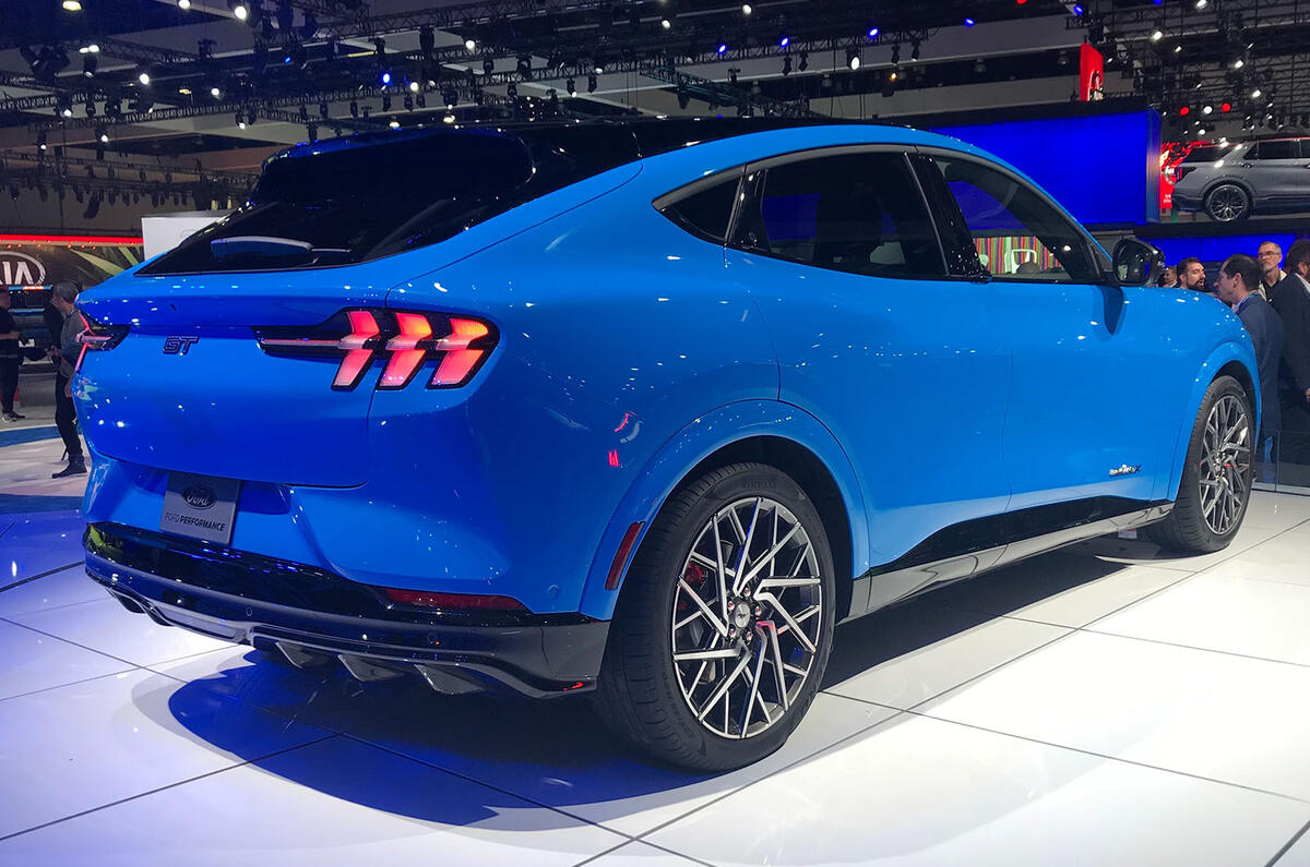 Ford Mustang Mach-E at LA motor show - rear