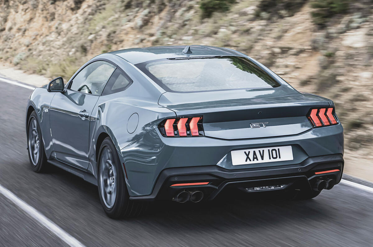 Ford Mustang rear three quarter