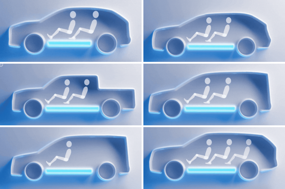 Ford new EV range teaser