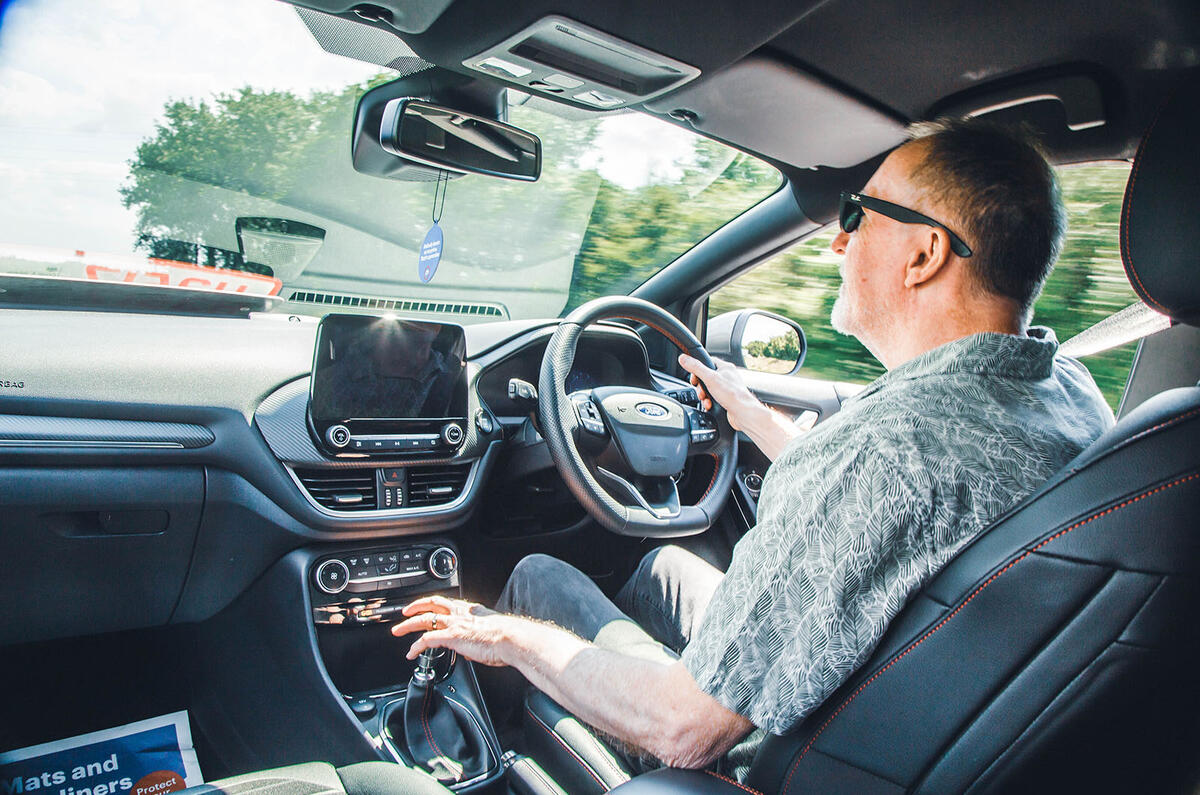 Ford Puma JE driving Ford Puma JE driving