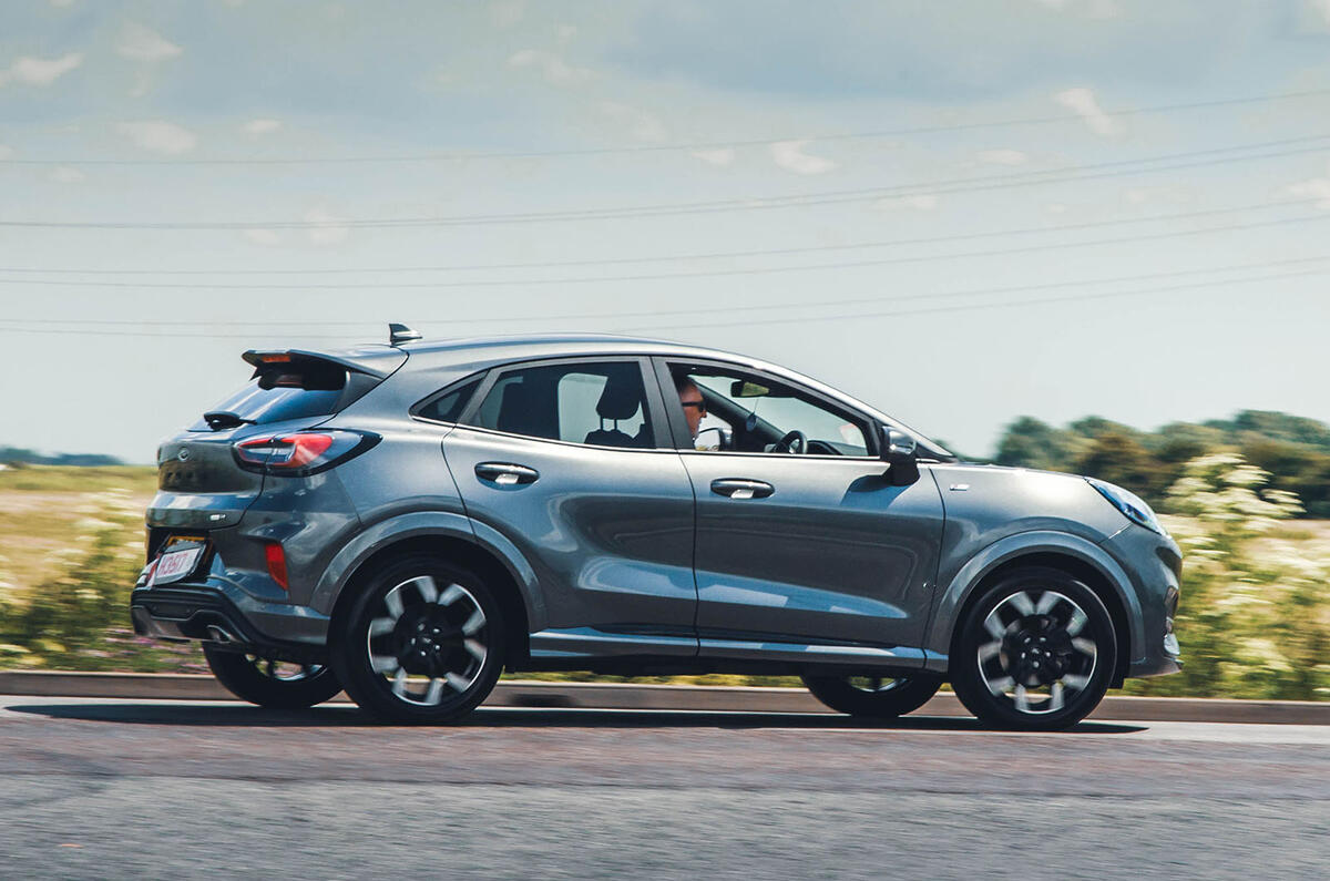 Ford Puma rear three quarter Ford Puma rear three quarter