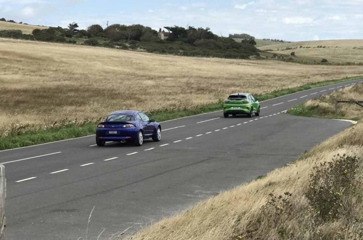 Ford Puma ST photoshoot rear