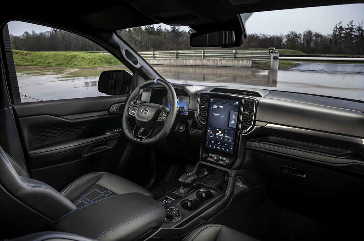 Ford Ranger MSRT front interior Ford Ranger MSRT front interior