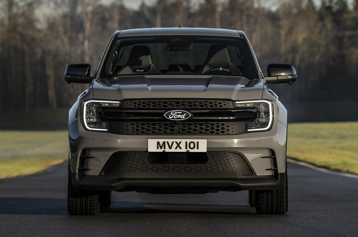 Ford Ranger MSRT head on Ford Ranger MSRT head on