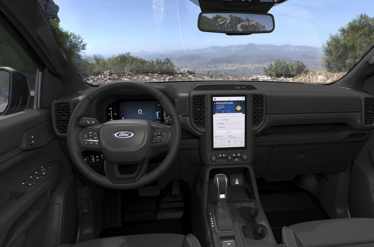 Ford Ranger Tremor interior Ford Ranger Tremor interior