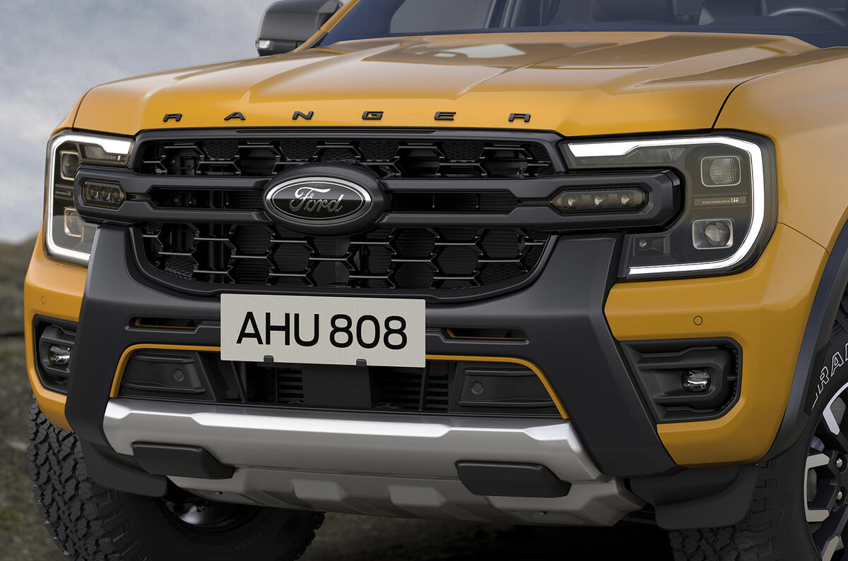 Ford Ranger WT X front grille Ford Ranger WT X front grille