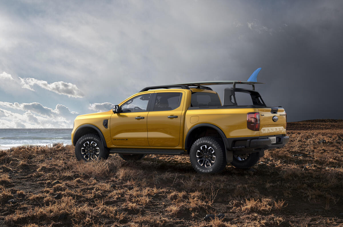 Ford Ranger WT X rear static Ford Ranger WT X rear static