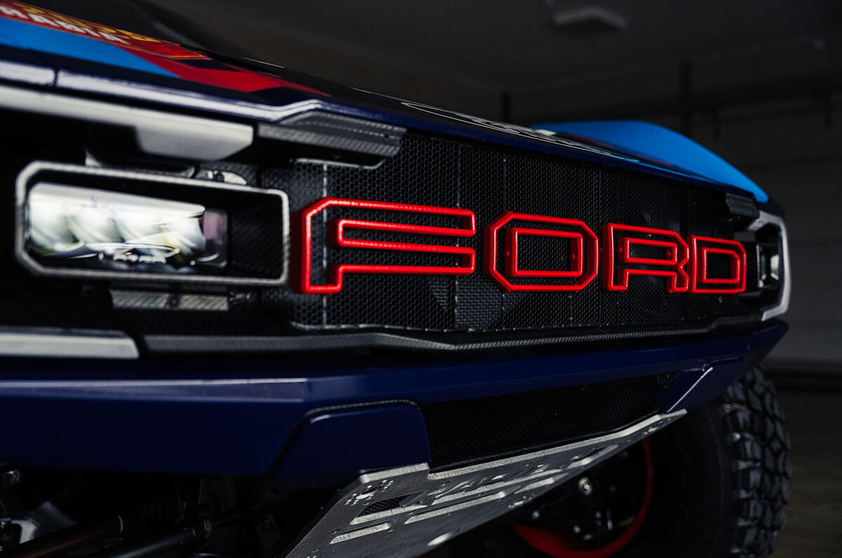 Ford Raptor T1+ front badge Ford Raptor T1+ front badge