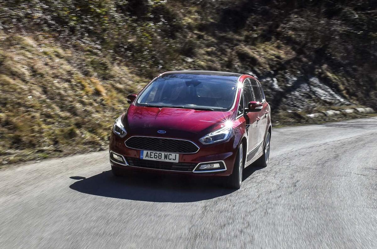 Ford S Max 2018 new diesel engine update cornering