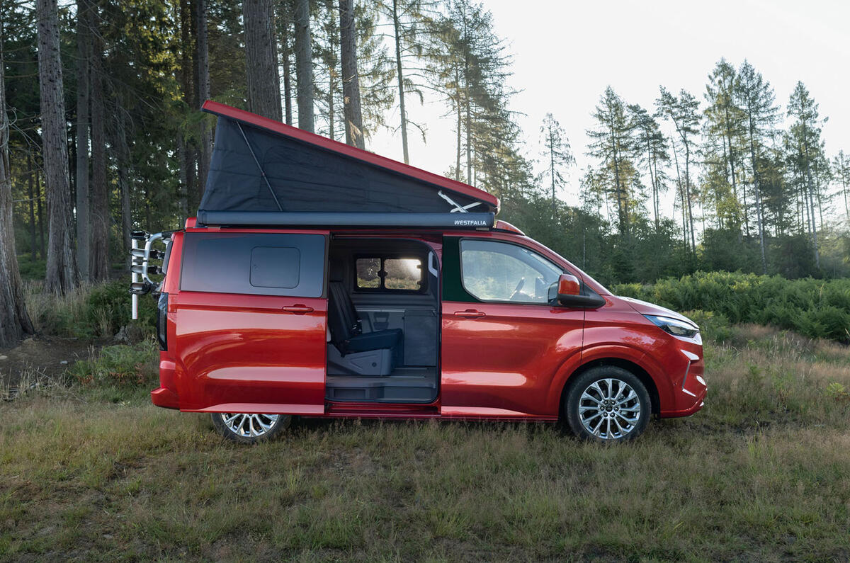 Ford Transit Custom Nugget side view