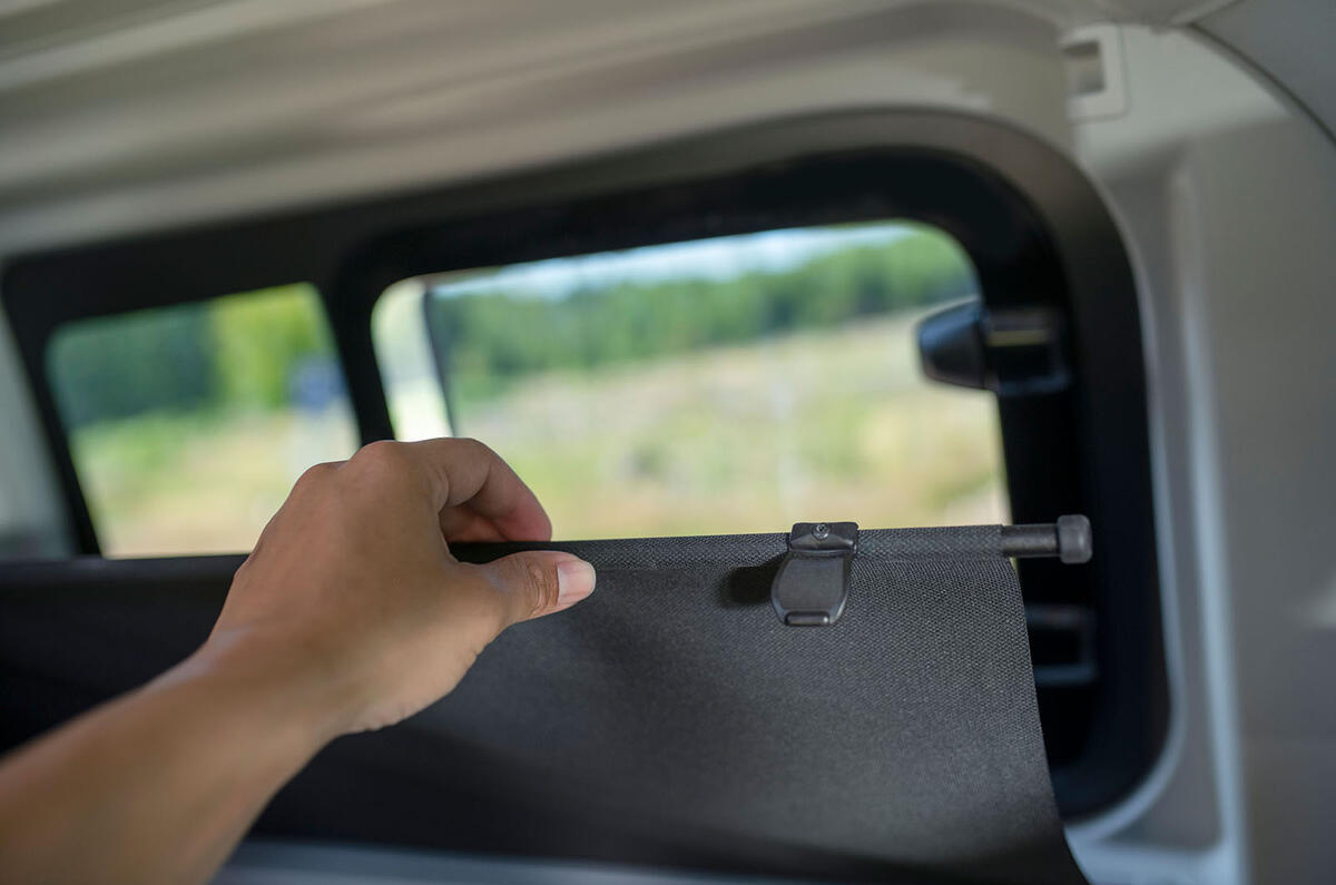 Ford Transit Custom Nugget window open Ford Transit Custom Nugget window open