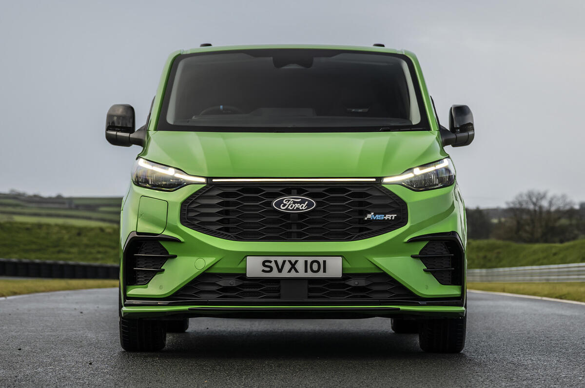 Ford Transit MSRT front head on Ford Transit MSRT front head on