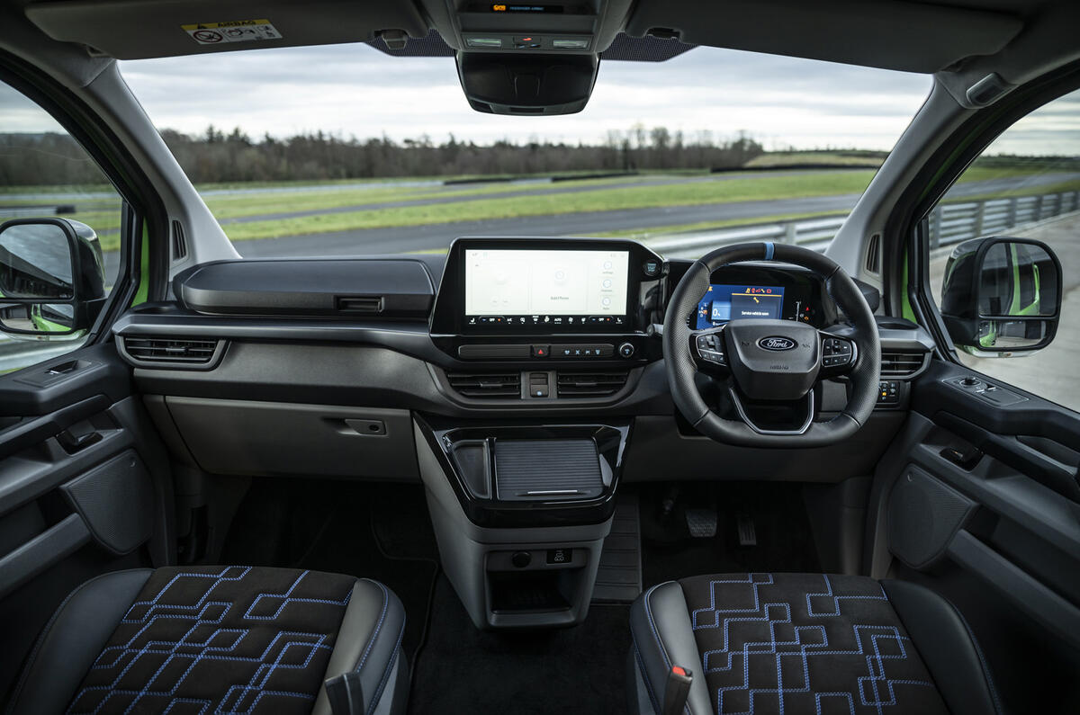 Ford Transit MSRT front interior Ford Transit MSRT front interior