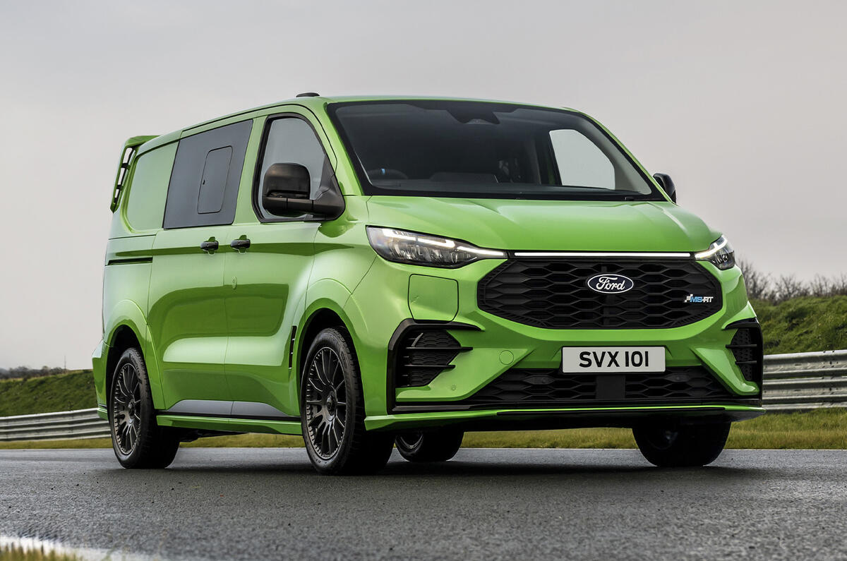 Ford Transit MSRT front static Ford Transit MSRT front static