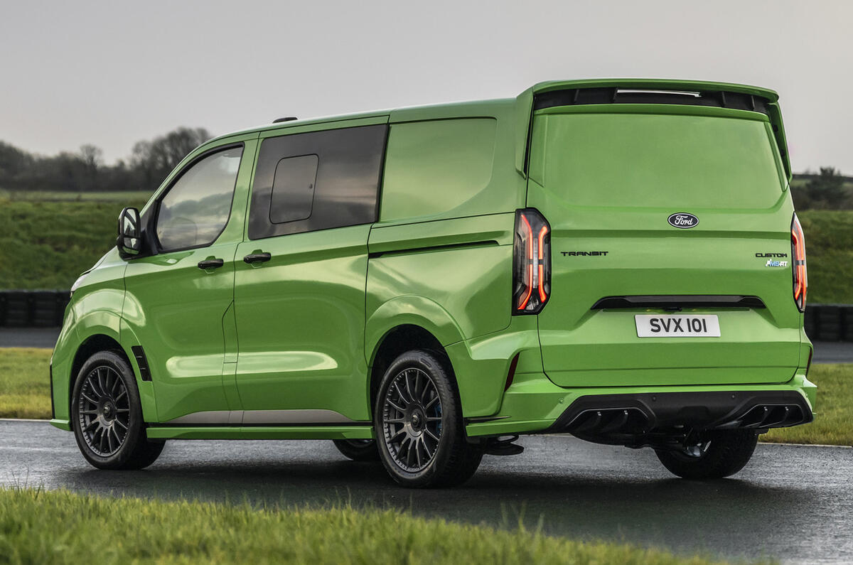 Ford Transit MSRT rear static Ford Transit MSRT rear static