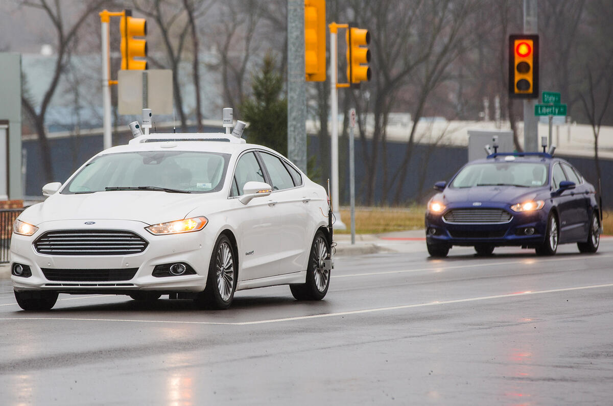 Ford autonomous testing