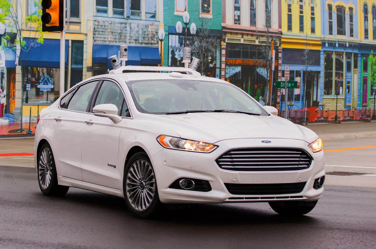 Ford autonomous testing