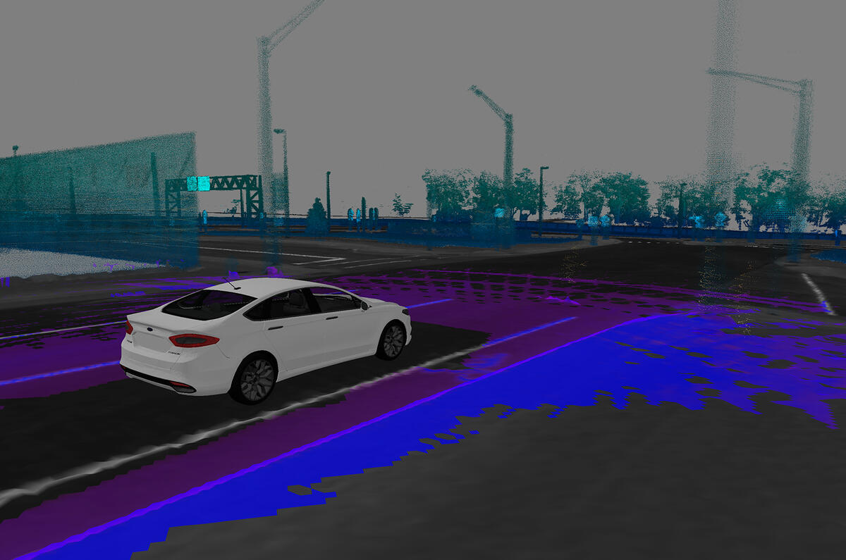 Ford autonomous testing