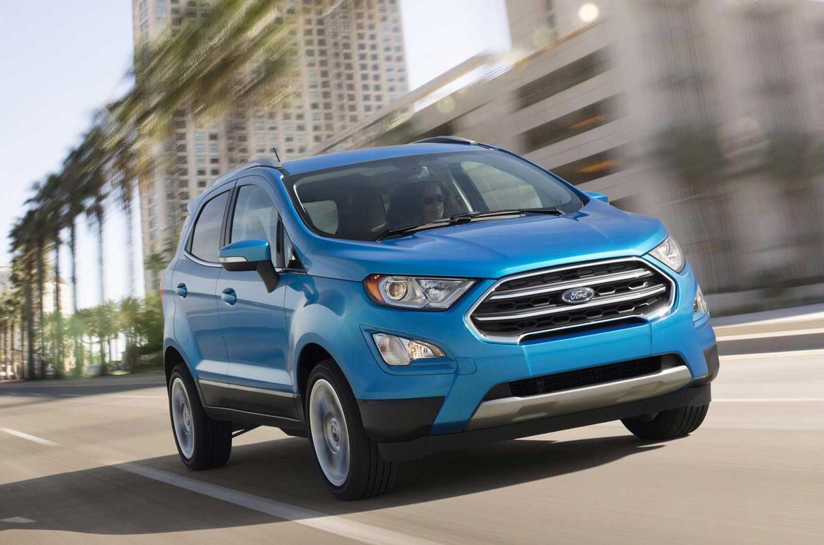 2017 Ford Ecosport previewed in all-new US model