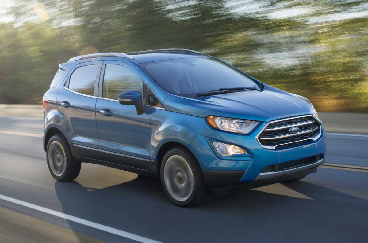 2017 Ford Ecosport previewed in all-new US model