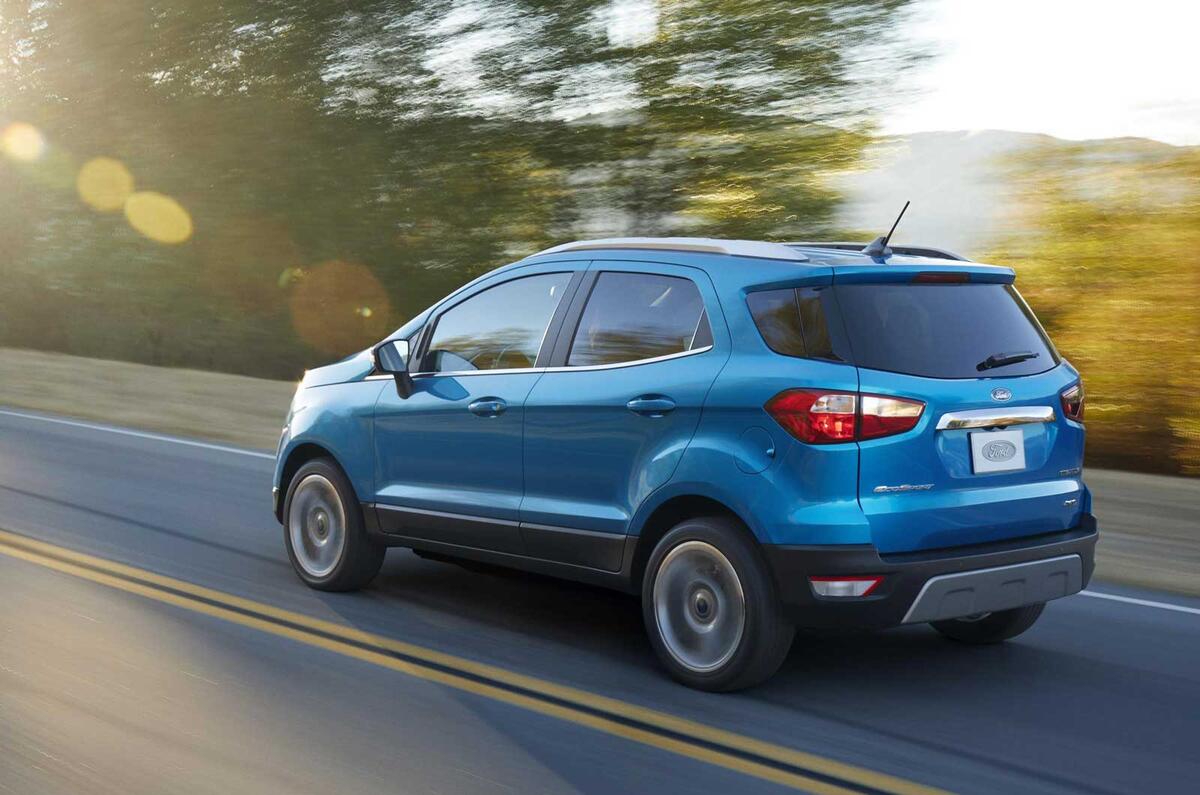 2017 Ford Ecosport previewed in all-new US model