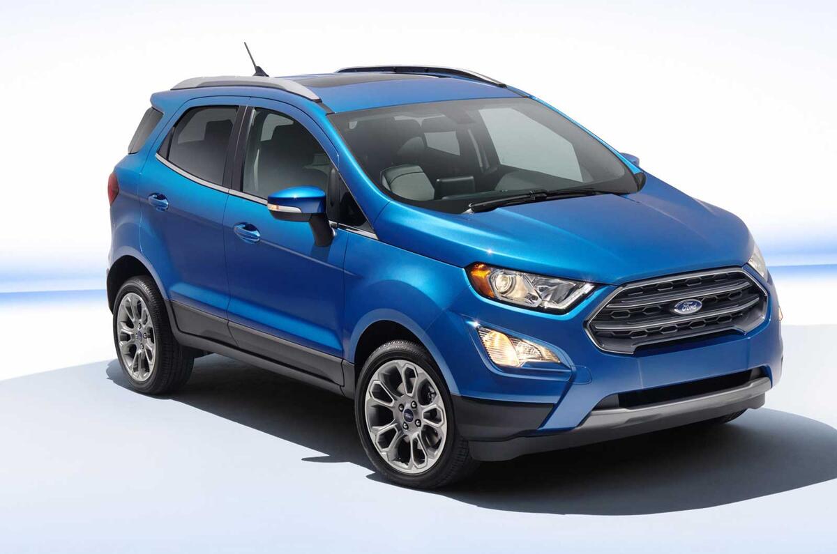 2017 Ford Ecosport previewed in all-new US model