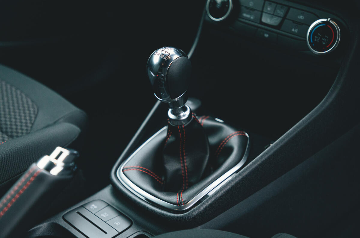 Britain's Best Car Awards 2020 - Ford Fiesta gearstick Britain's Best Car Awards 2020 - Ford Fiesta gearstick