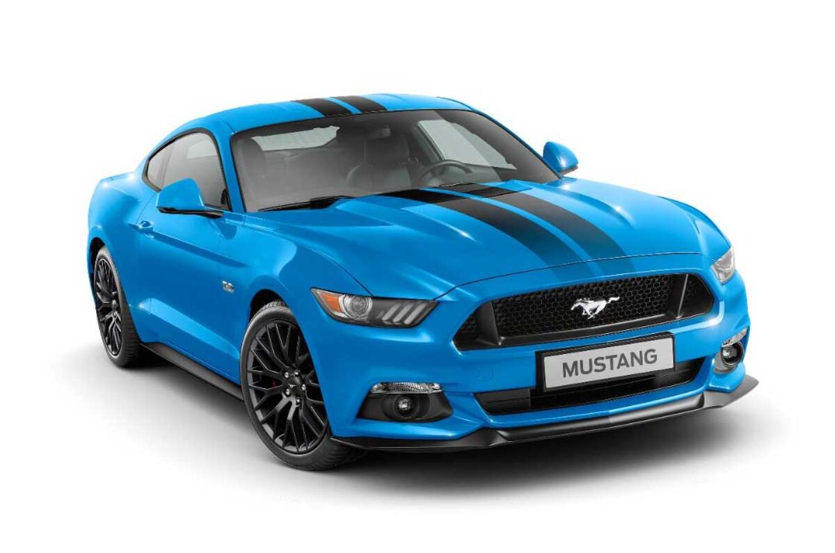 Ford Mustang Blue Edition