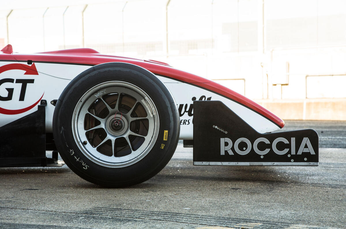 Driving a Formula 3 car at Silverstone