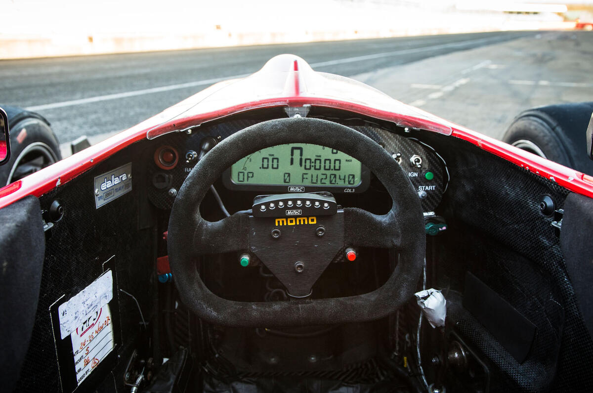 Driving a Formula 3 car at Silverstone