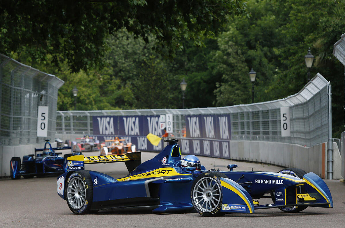 Formula E in Battersea Park