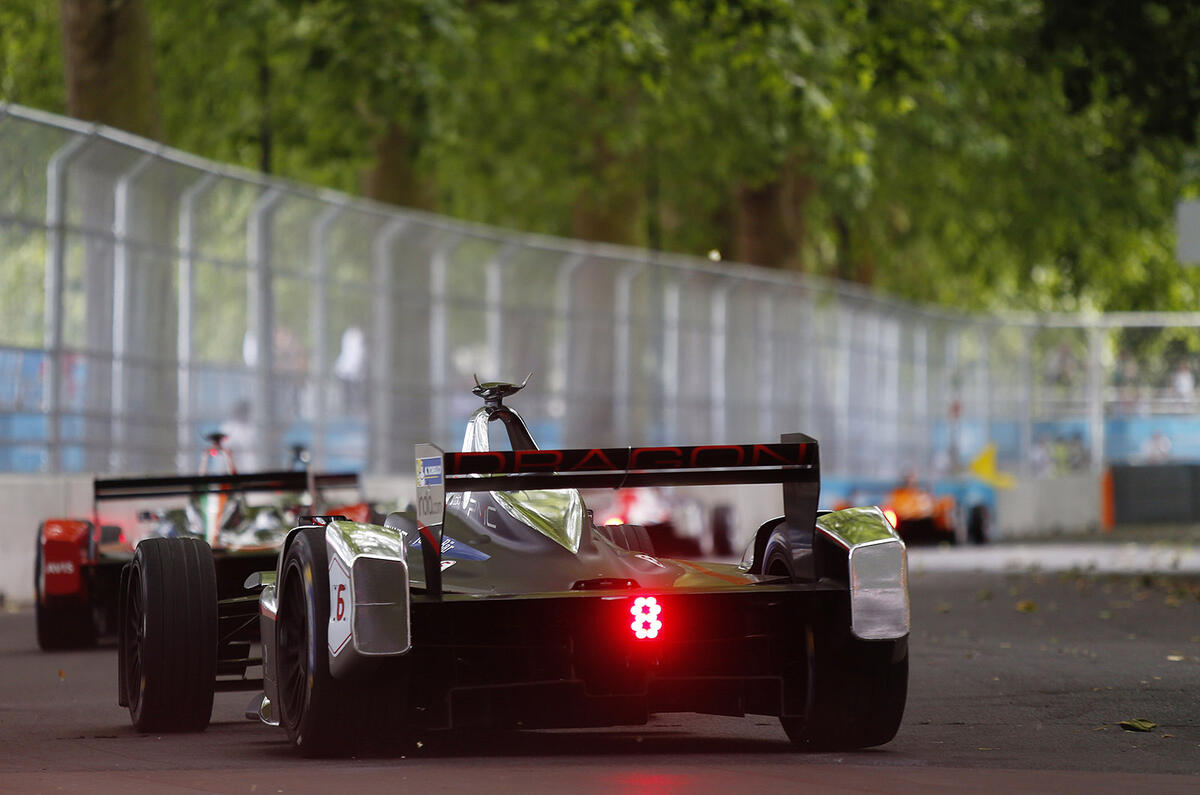 Formula E in Battersea Park Formula E in Battersea Park