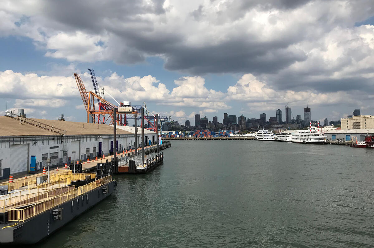 Formula E 2019 season decider in New York - docks