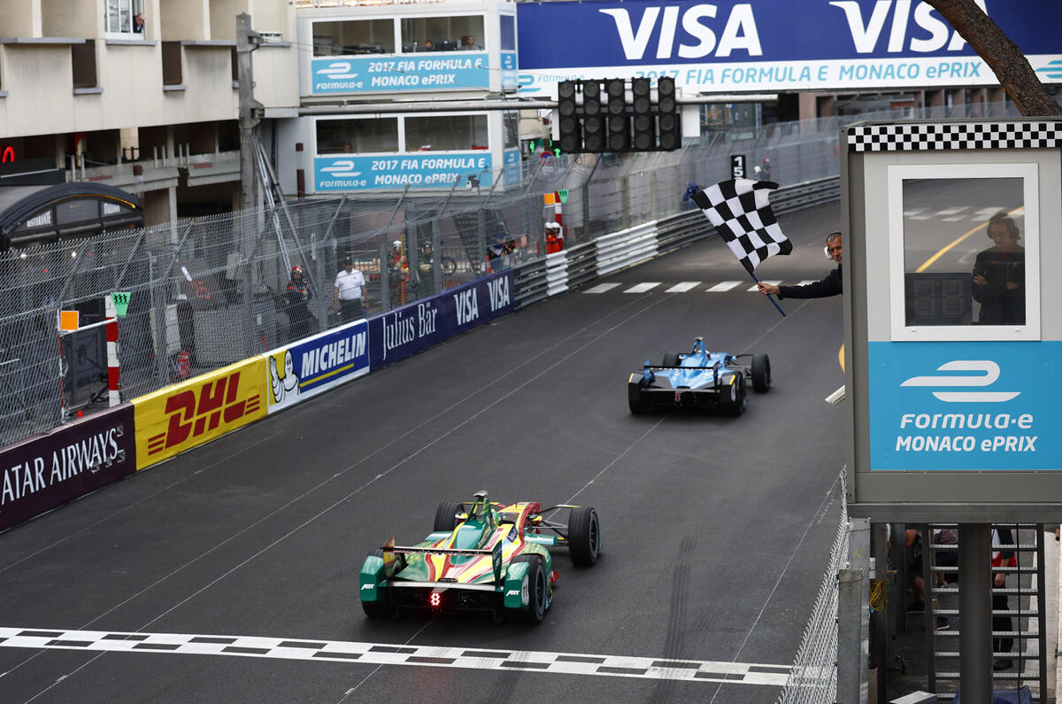 Buemi took win in Monaco Formula E race