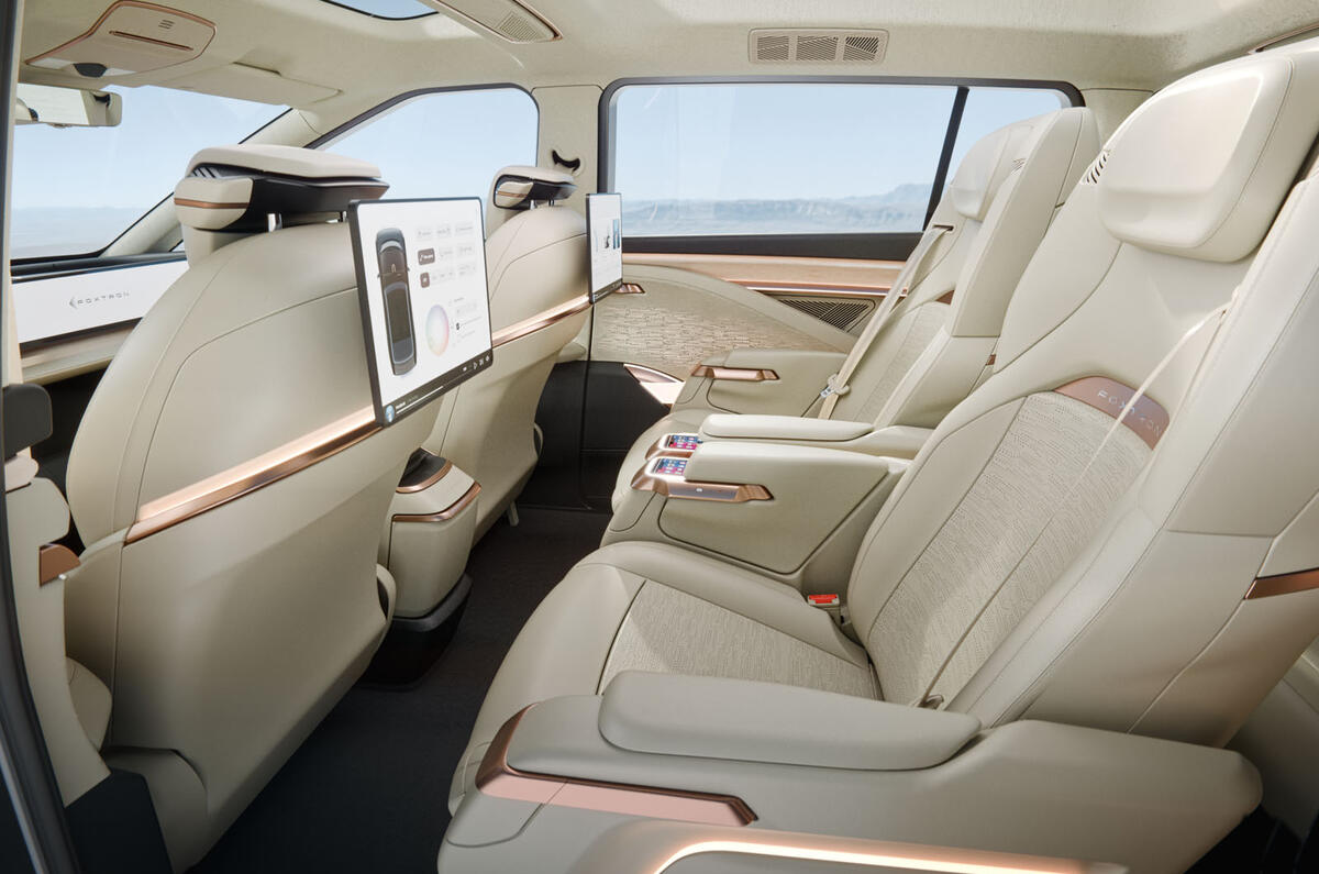 Foxtron Model D interior rear