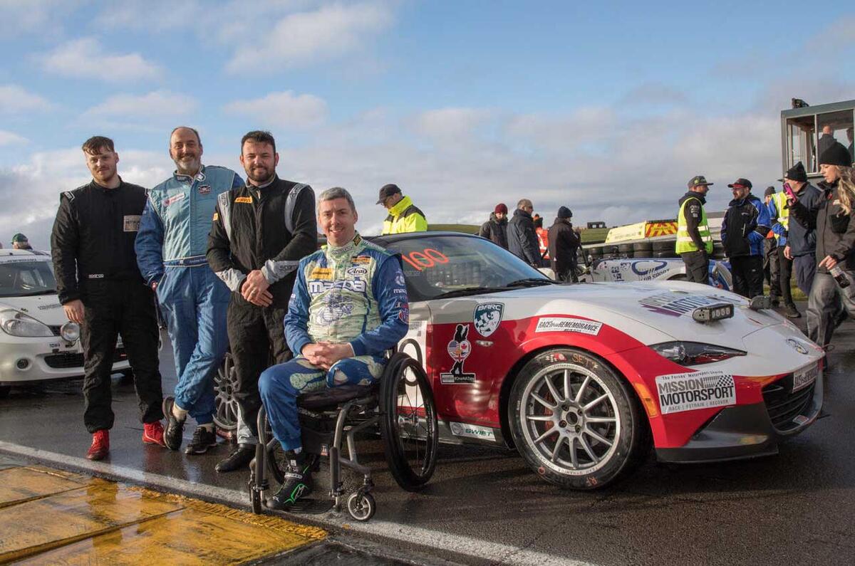 The Global Cup racing team